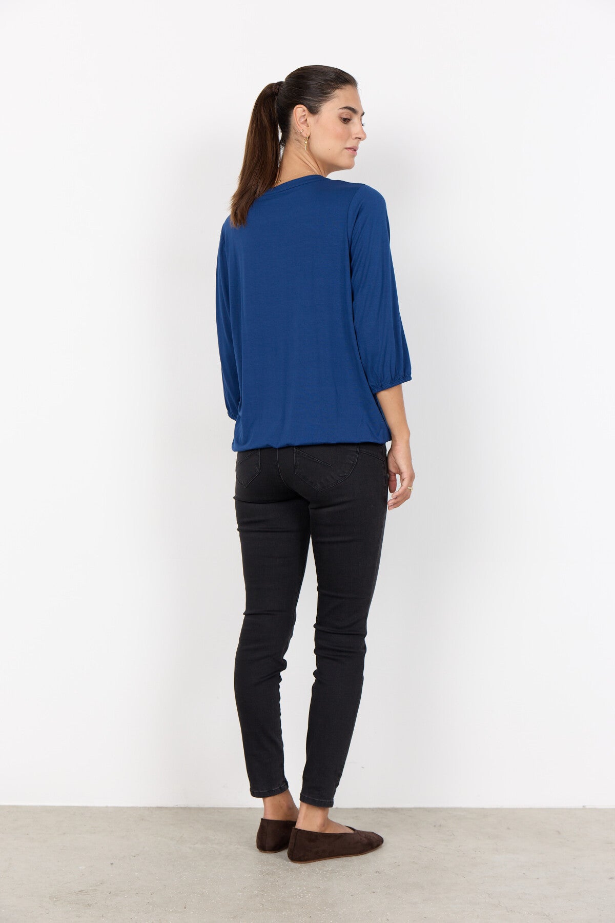 SC-MARICA 338 Blouse Dark blue