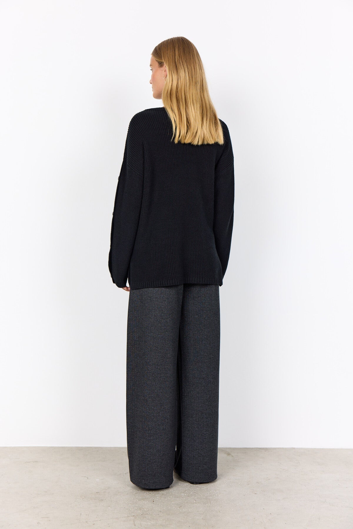 SC-JULIA 12 Pullover Black