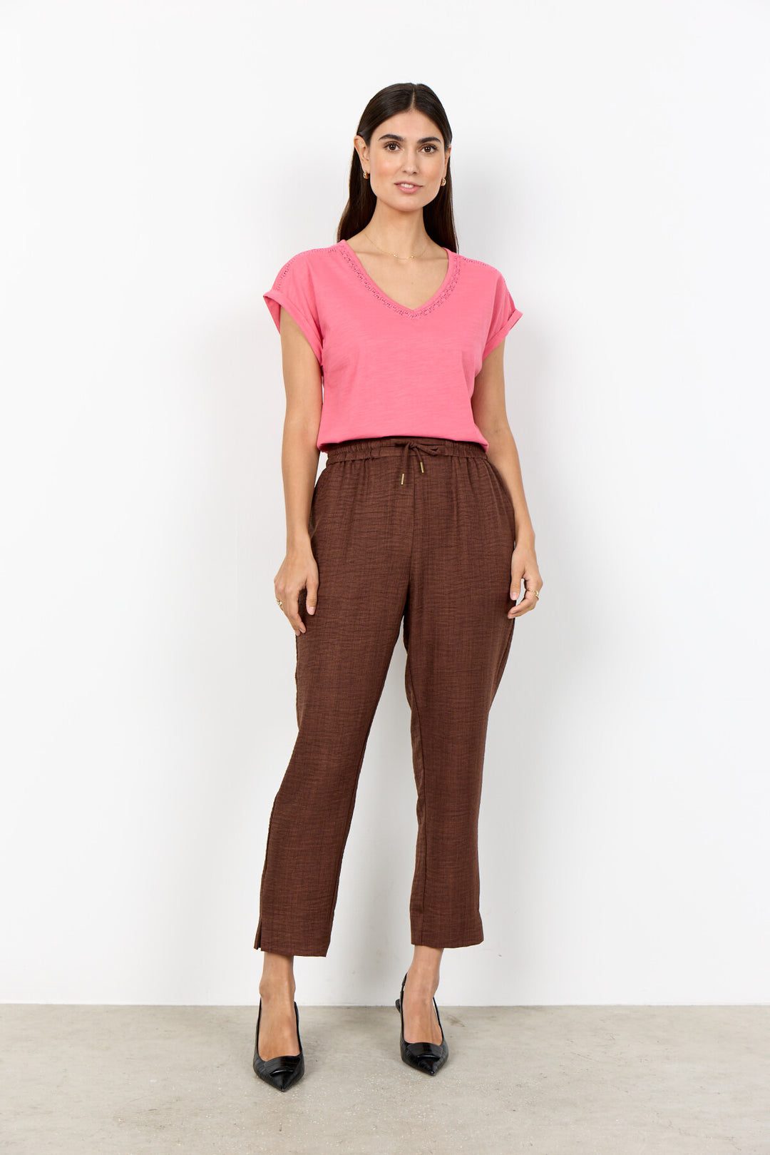 SC-CHARISSA 2-B Pants in Brown from soyaconcept | Soyaconcept.com SC-CHARISSA 2-B Pants in Brown from soyaconcept | Soyaconcept.com