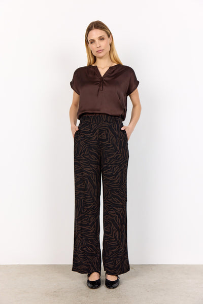 SC-THILDE 43 T-shirt Dark brown