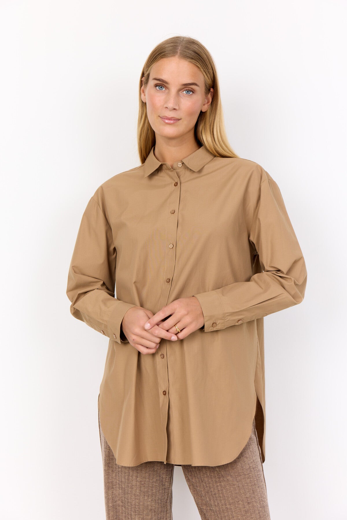 SC-NETTI 52 Shirt Dark sand