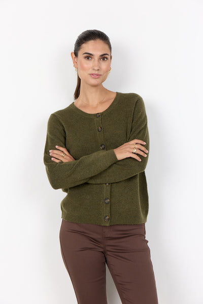 SC-ORLEAN 2 Cardigan Dark green