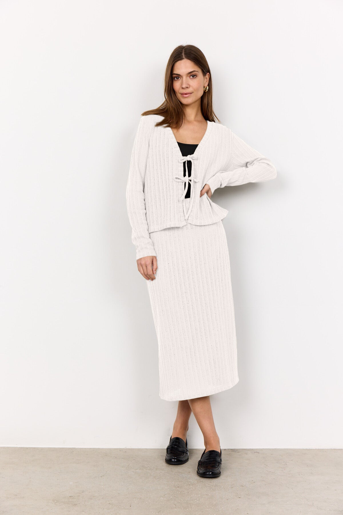 SC-SHONAS 3 Cardigan Off white