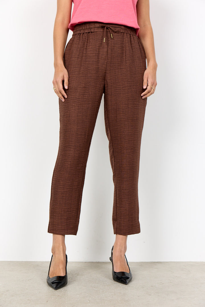 SC-CHARISSA 2-B Pants in Brown from soyaconcept | Soyaconcept.com