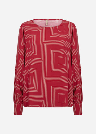 SC-ANNABEL 1 Blouse Red