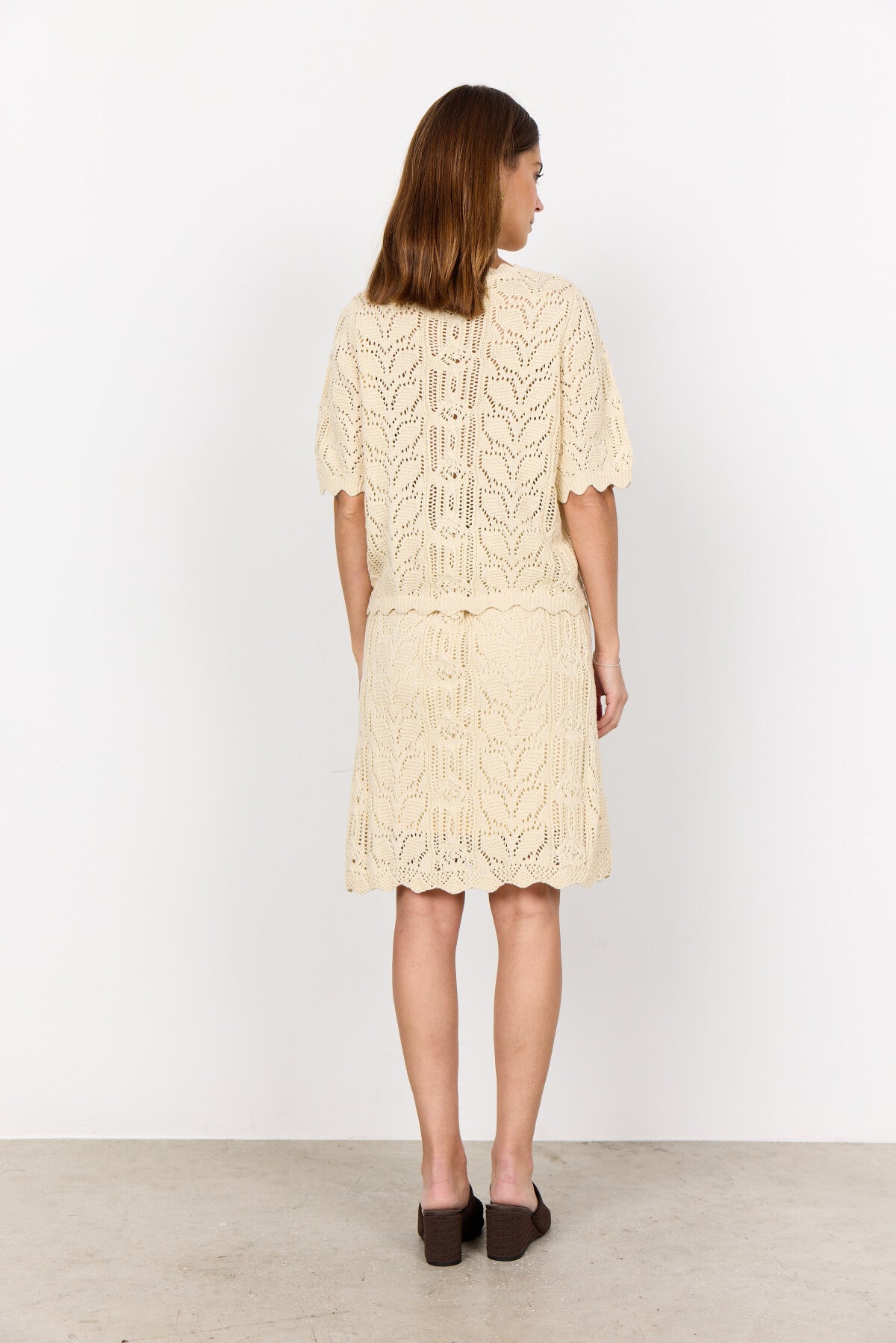 SC-PERRY 9 Cardigan Cream