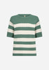 SC-KANITA STRIPE 35 Pullover Green