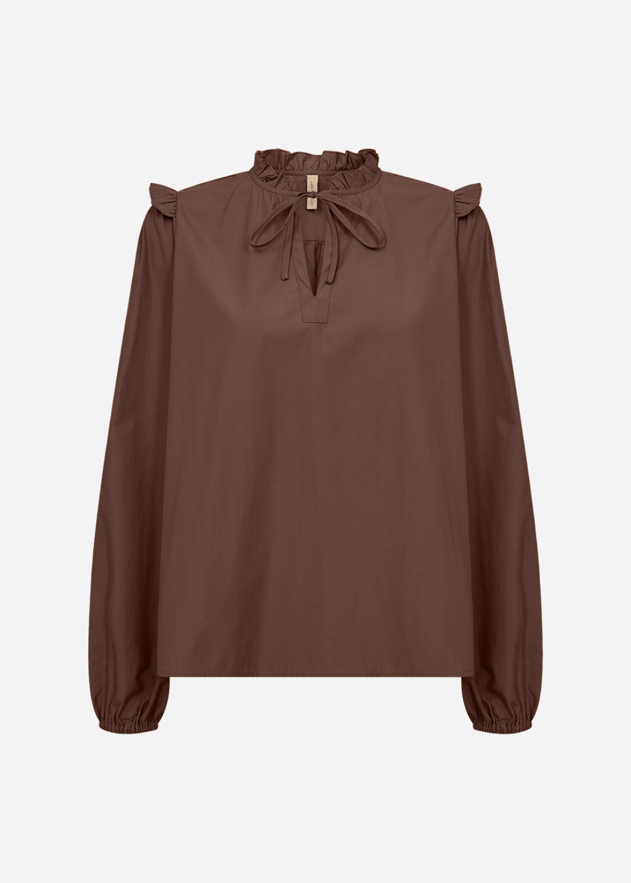 SC-NETTI 108 Blouse Dark brown