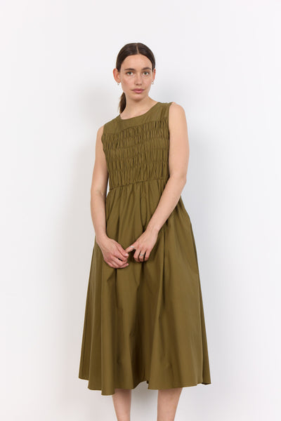 SC-NETTI 107 Dress Olive