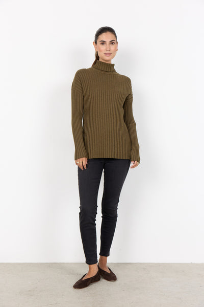 SC-KANITA 22 Pullover Dark green