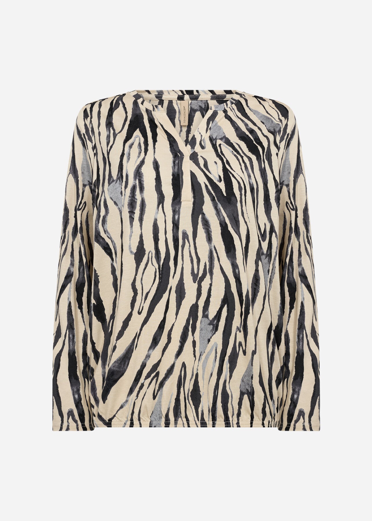 SC-FELICITY AOP 522 Blouse Black