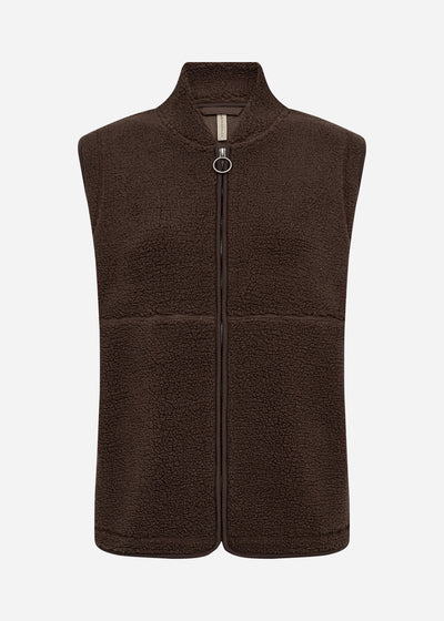 SC-ONYX 3 Waistcoat Dark brown