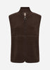 SC-ONYX 3 Waistcoat Dark brown