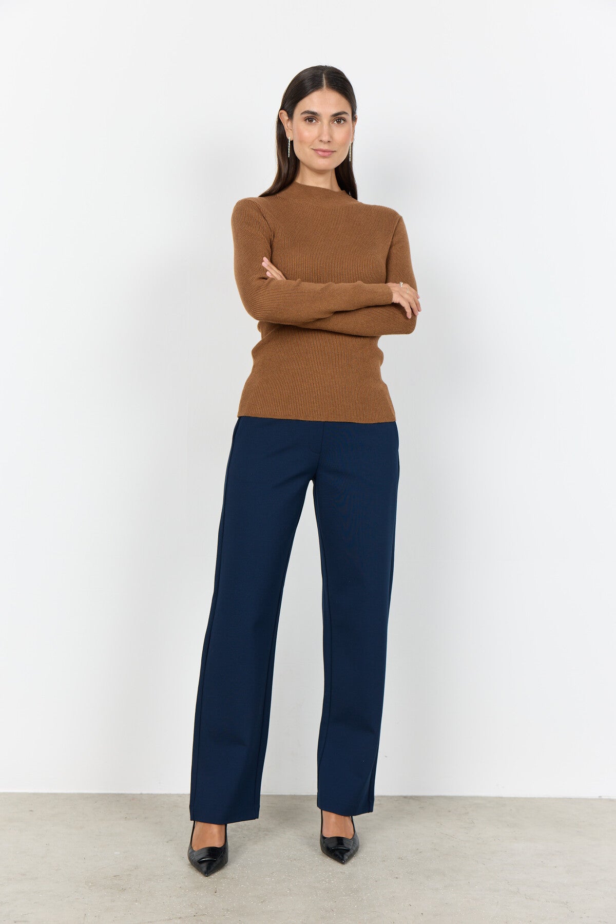 SC-DOLLIE 806 Pullover Brown