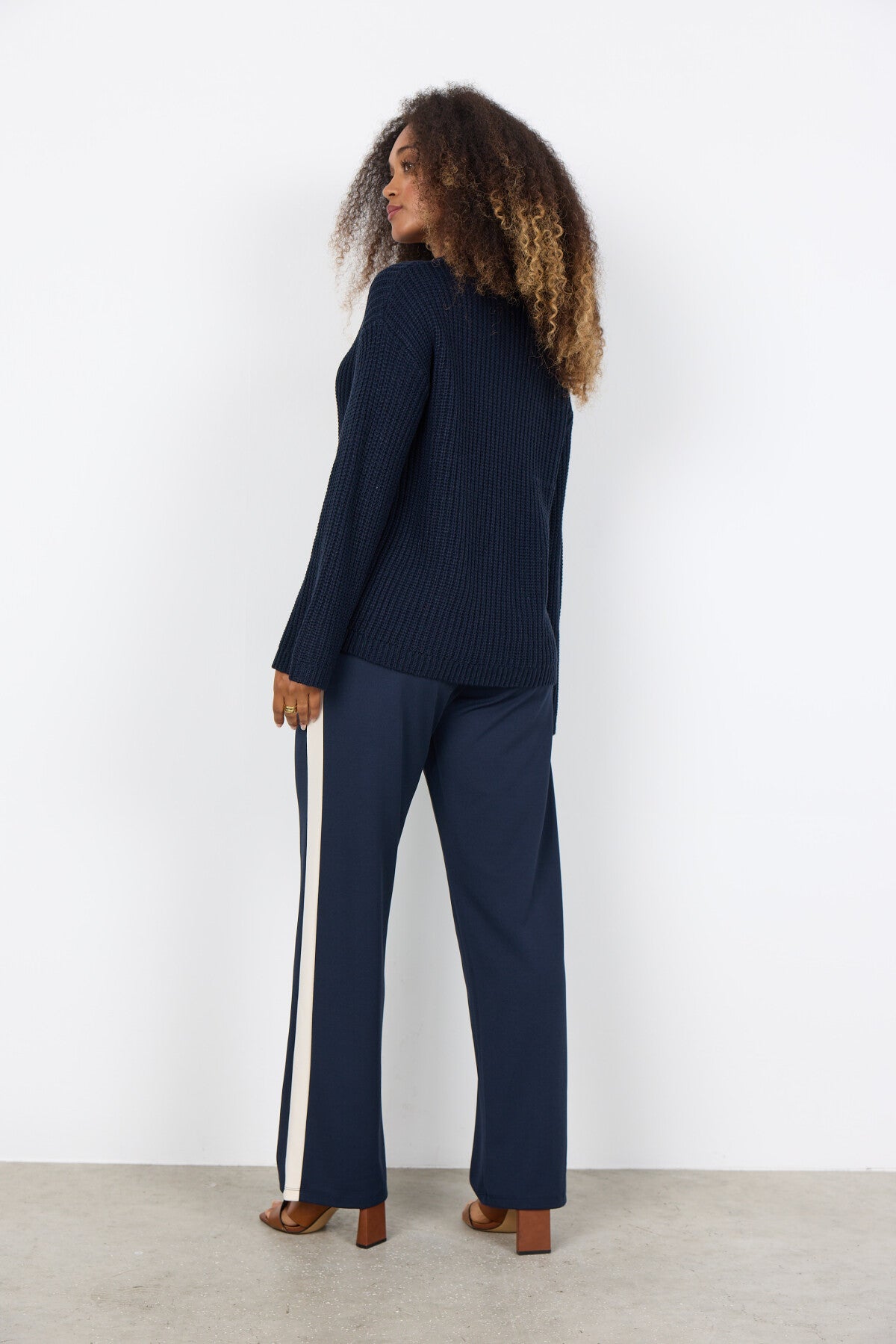 SC-REMONE 36 Pullover Navy