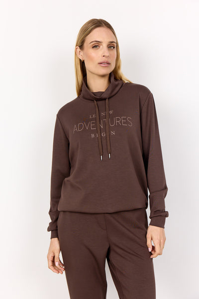 SC-BANU 248 Sweatshirt Dark brown
