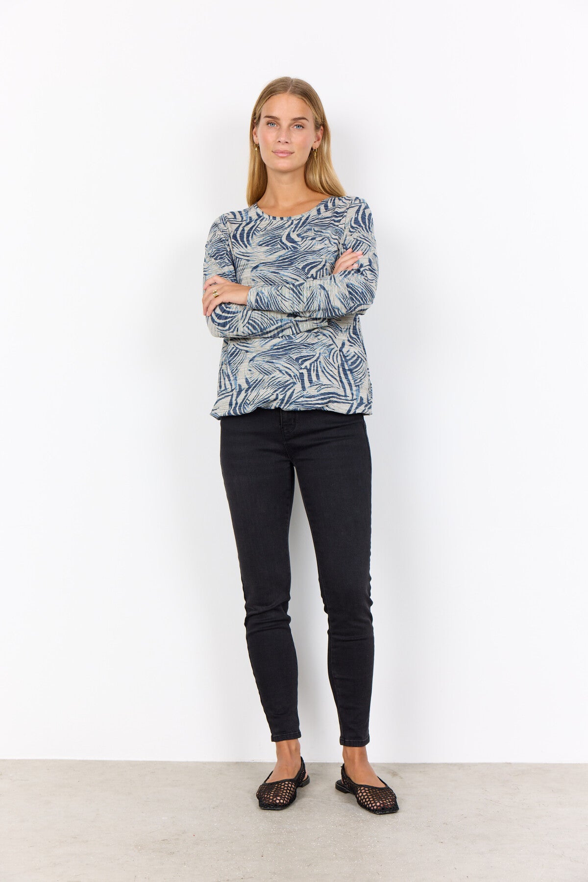 SC-GALINA 63 Blouse Dark blue