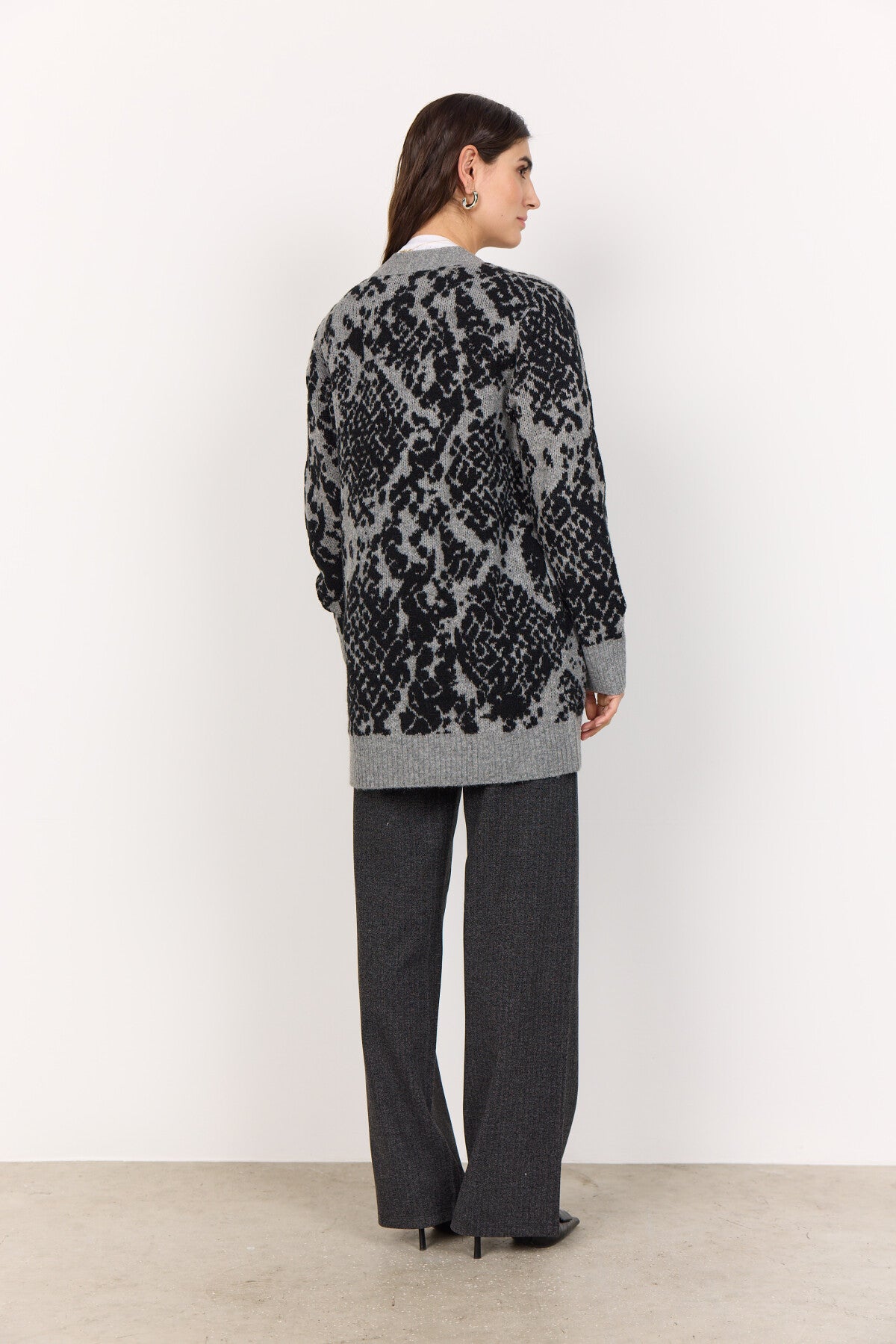 SC-VENDI 3 Cardigan Grey