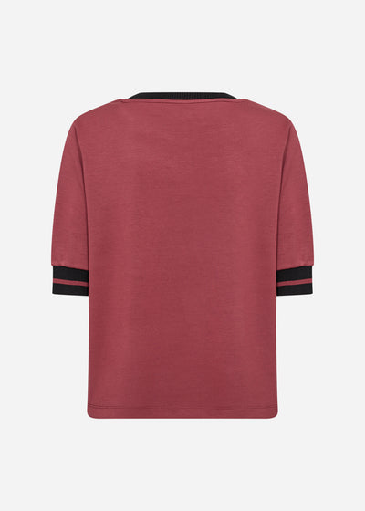 SC-BANU 286 Blouse Ruby red