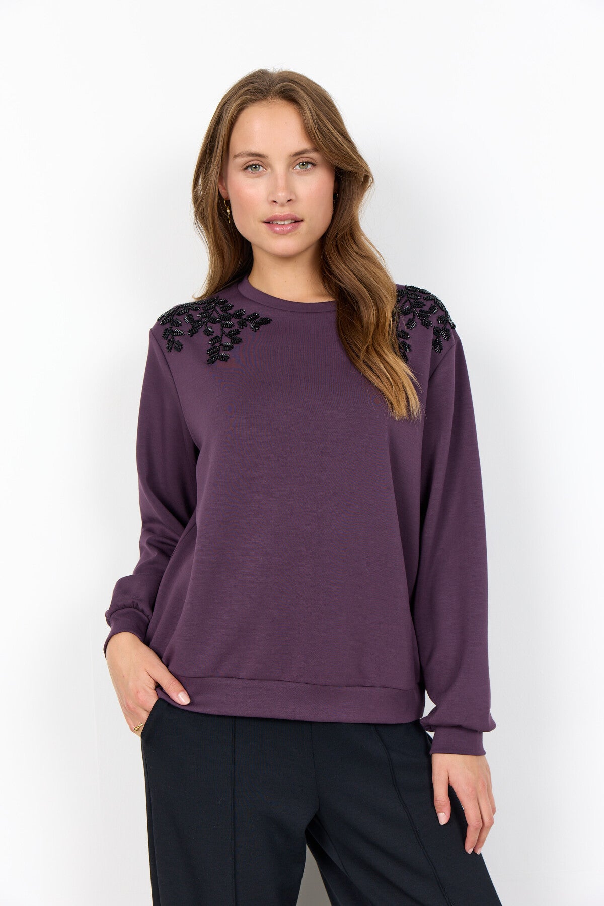 SC-BANU 269 Blouse Purple