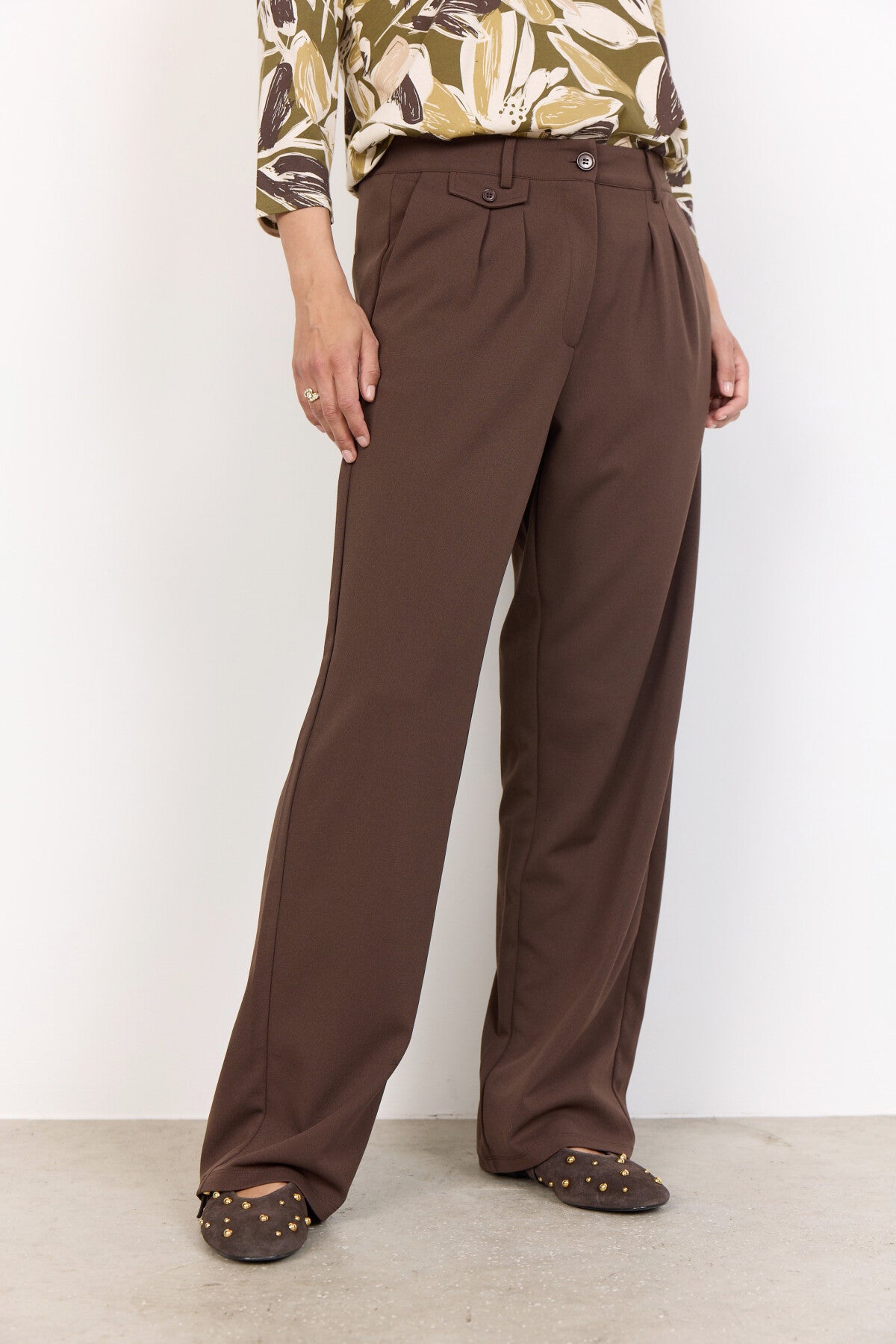 SC-SIHAM 92 Pants Dark brown