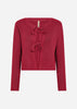 SC-KANITA 26 Cardigan Dark red