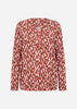 SC-FELICITY AOP 527 Blouse Red