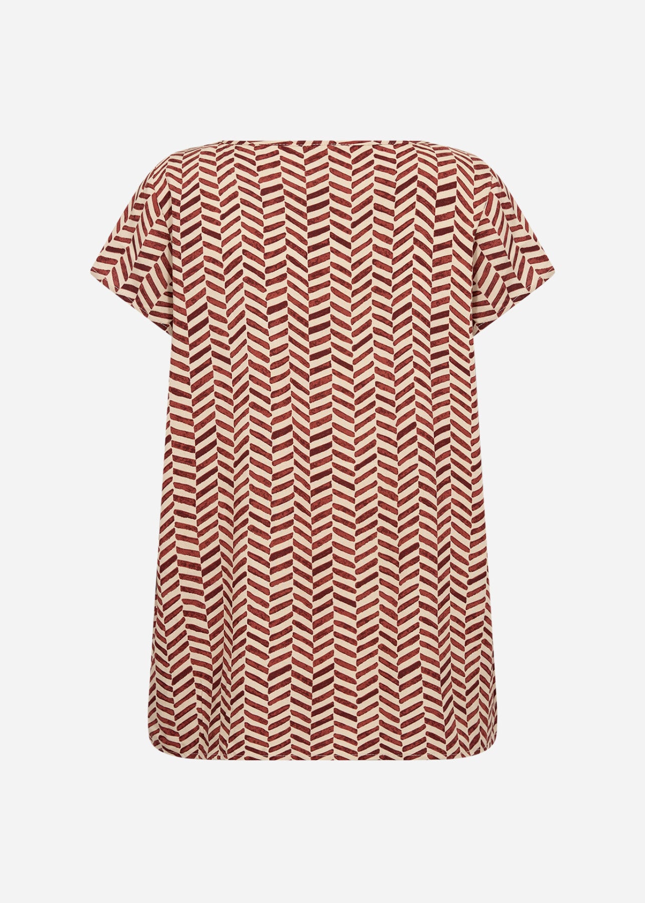 SC-SELIA 1 Blouse Rust red