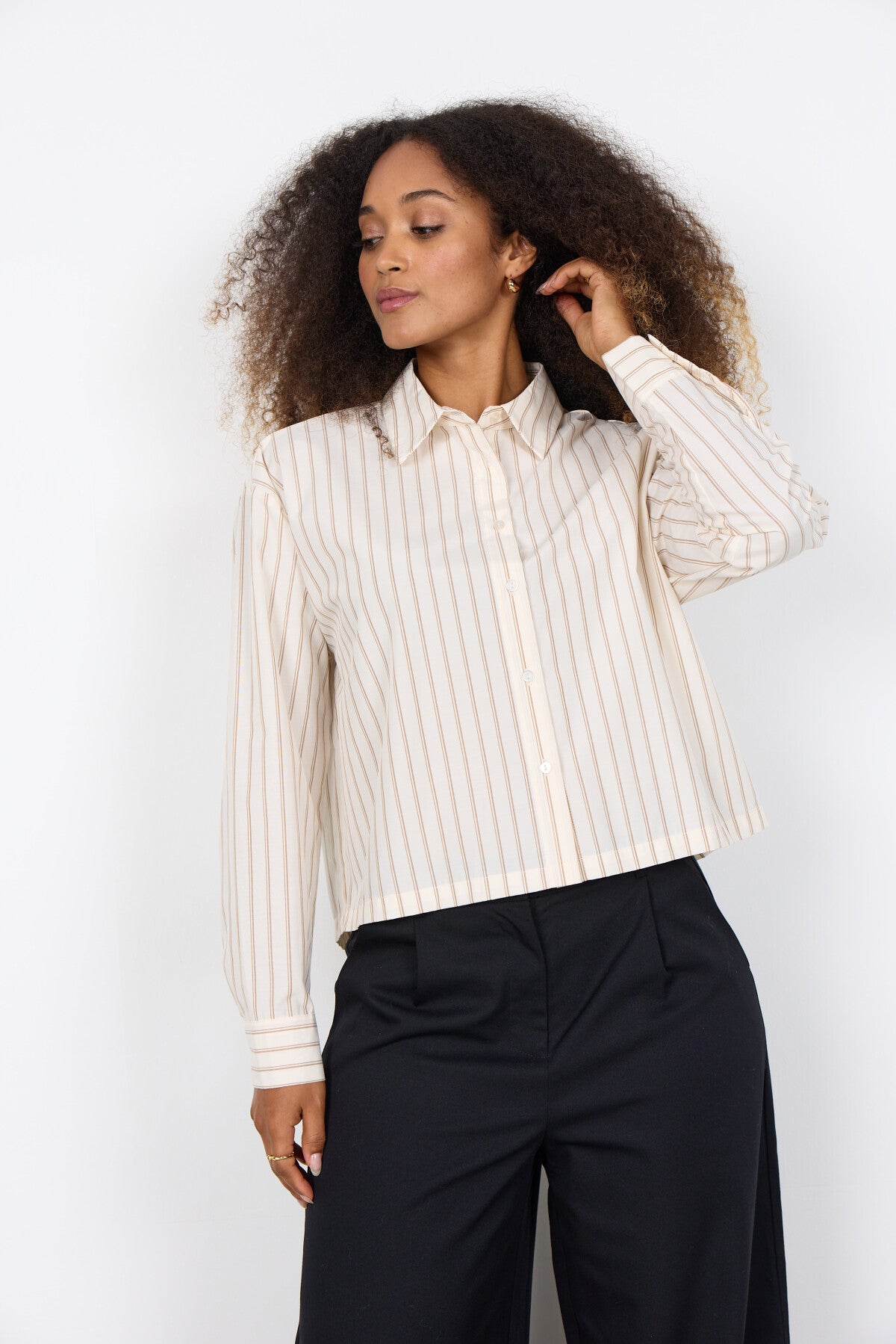 SC-BARDOT 1 Shirt Cream