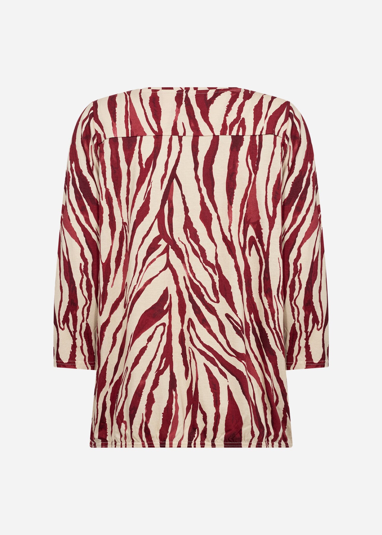 SC-FELICITY AOP 521 Blouse Dark red