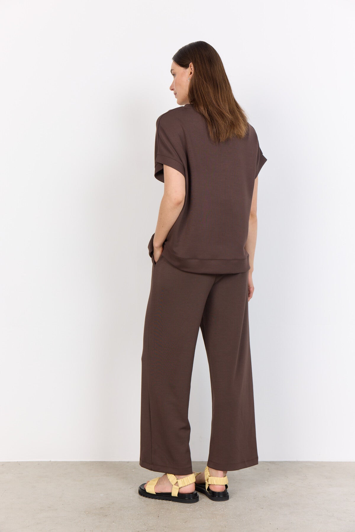 SC-BANU 245 Blouse Dark brown