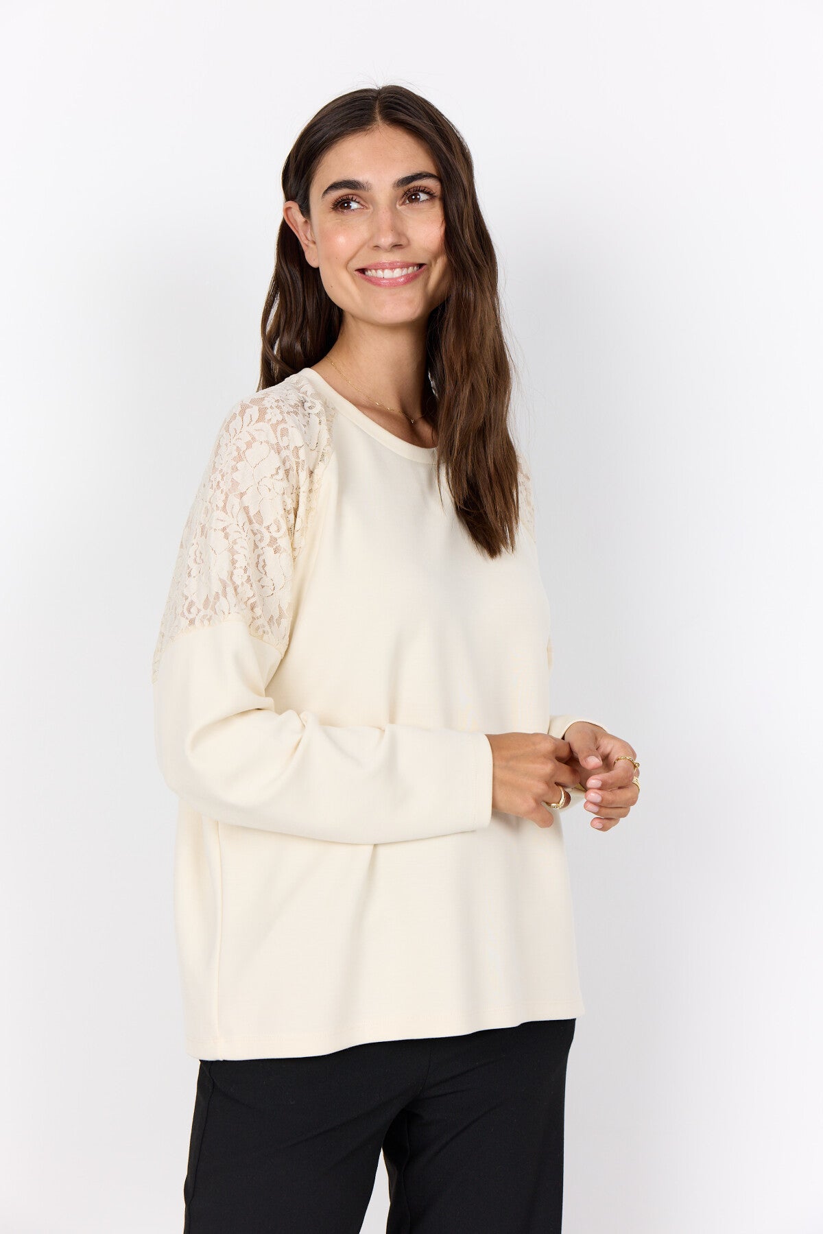 SC-BANU 257 Sweatshirt Cream