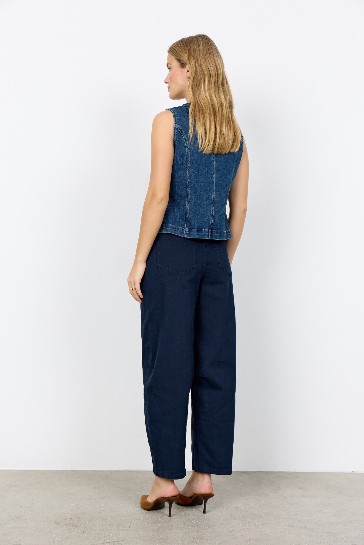 SC-KIMBERLY 42 Waistcoat Dark blue