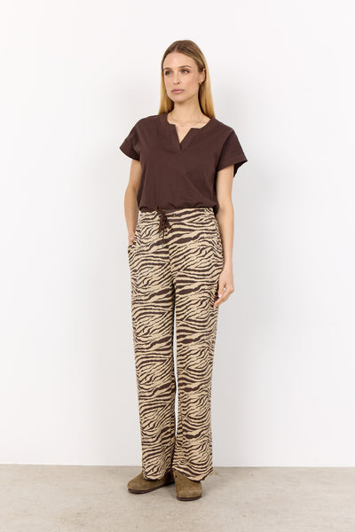 SC-SALOME 4 Pants Dark brown