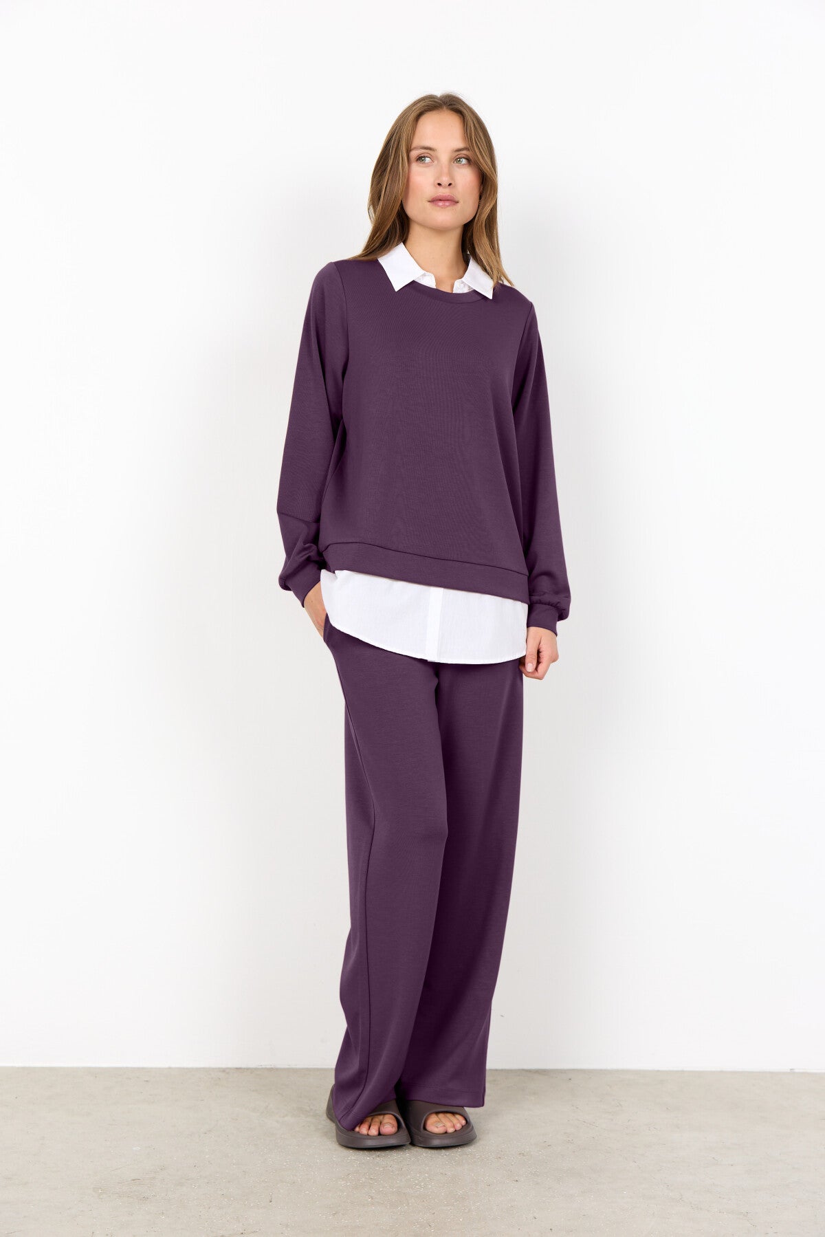 SC-BANU 271 Blouse Purple