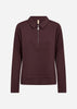 SC-BANU 316 Blouse Dark plum