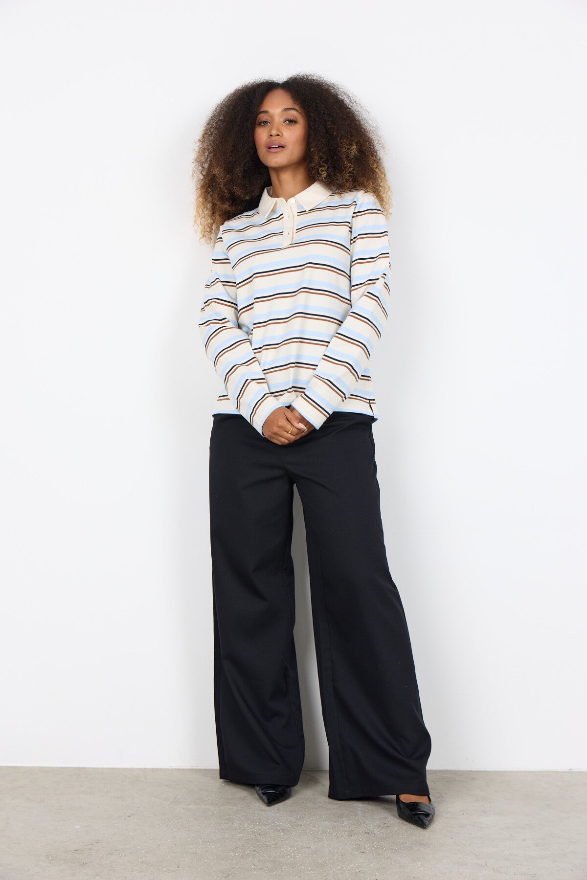 SC-BASE 2 Blouse Light blue