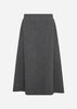 SC-JESEFIN 4 Skirt Dark grey