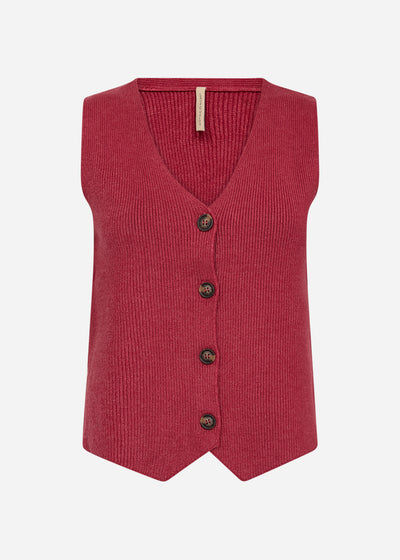 SC-KANITA 27 Waistcoat Dark red