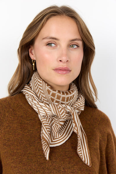 SC-BUKET 13 Scarf Brown