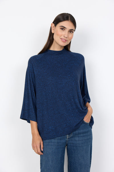 SC-BIARA 151 Blouse Navy