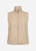 SC-BENETE 1 Waistcoat Dark sand