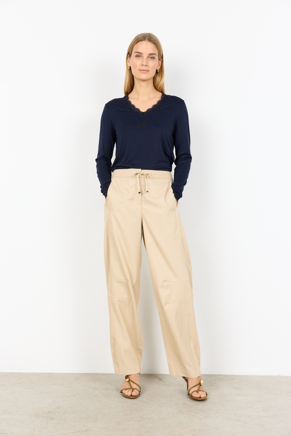 SC-BETH 3-C Pants Sand