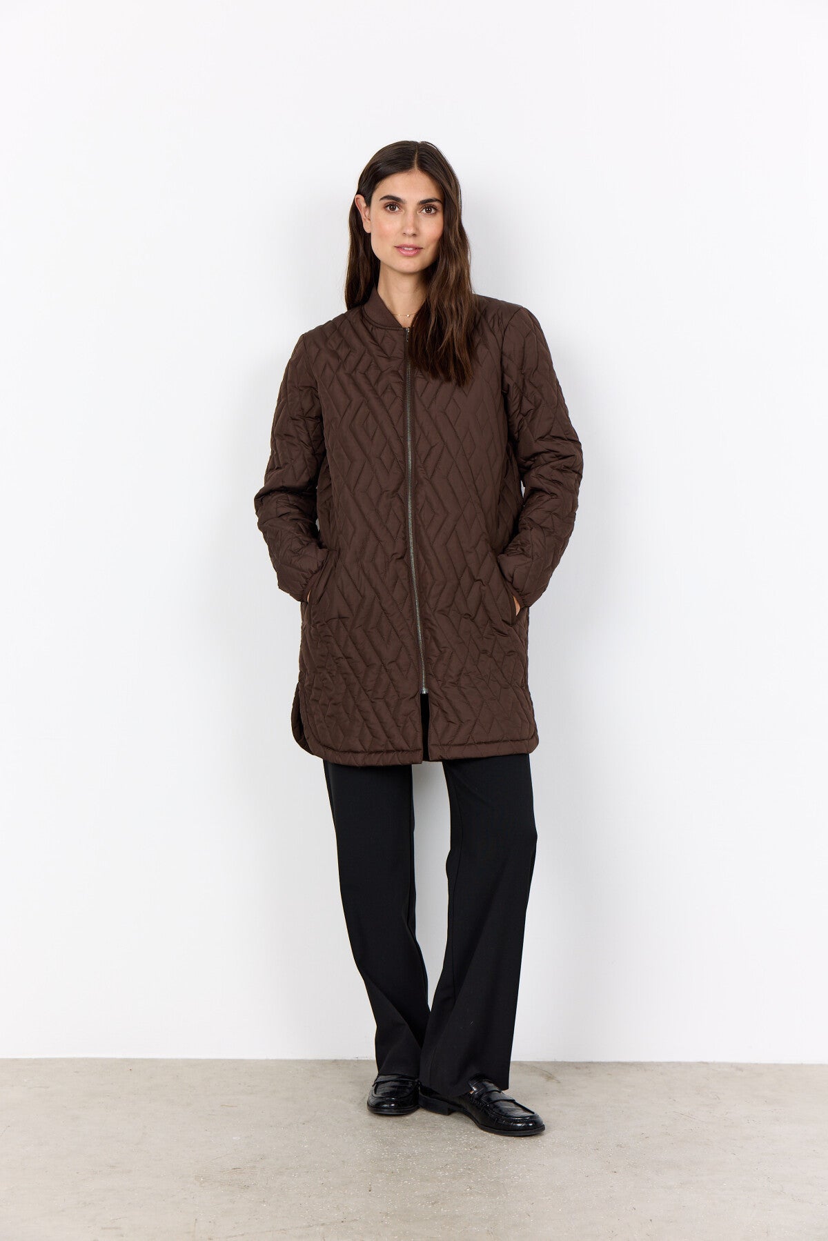 SC-FENYA 10 Jacket Dark brown