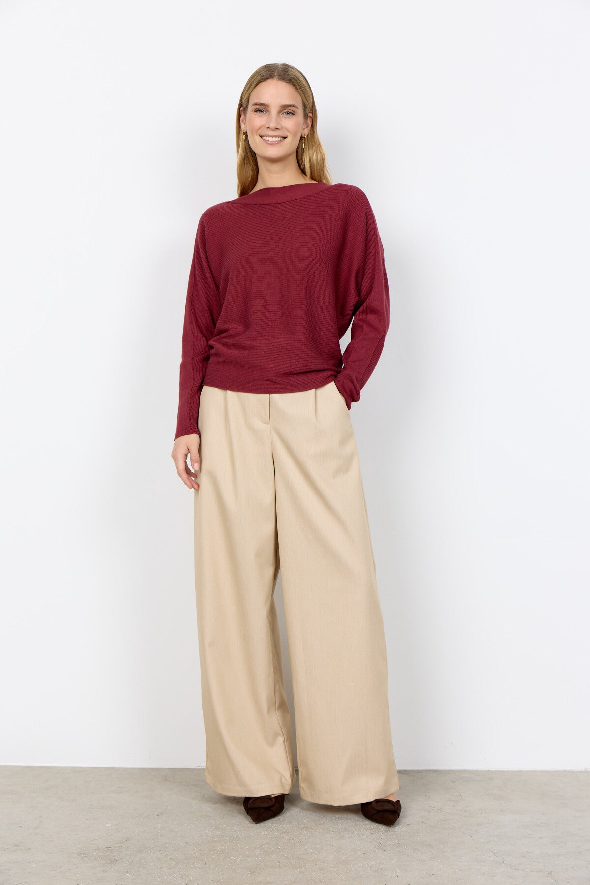 SC-DOLLIE 663 Pullover Ruby red