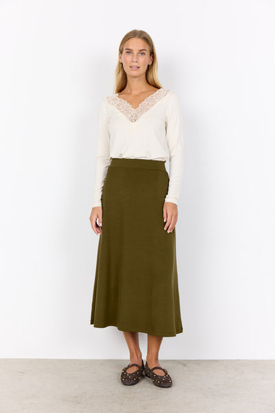 SC-BANU 258 Skirt Dark green