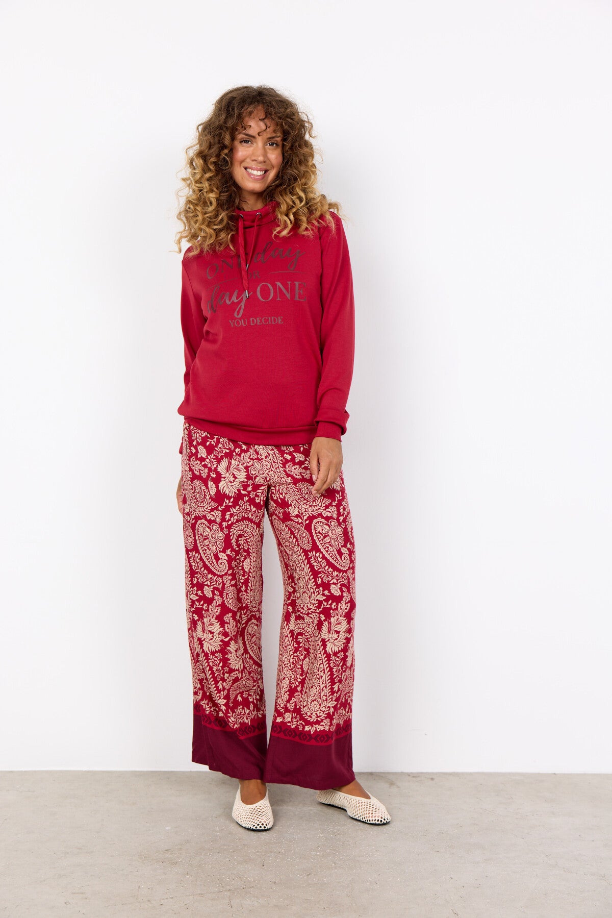 SC-BANU 256 Sweatshirt Dark red