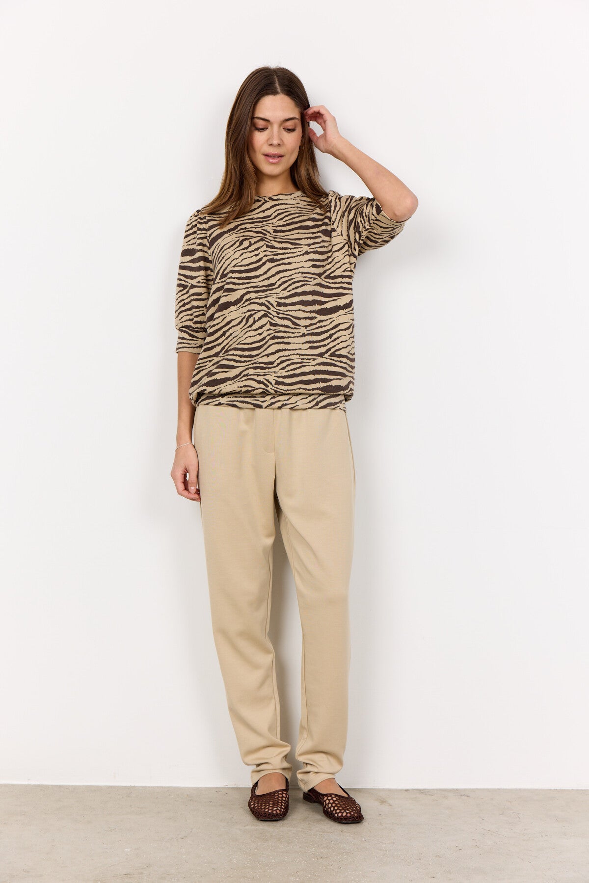 SC-SALOME 2 Blouse Dark brown