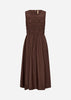 SC-NETTI 107 Dress Dark brown