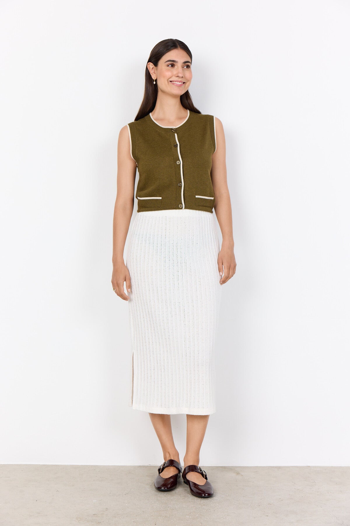 SC-SHONAS 4 Skirt Off white